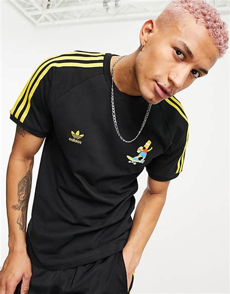 adidas originals floating stripe t shirt|adidas originals high top shirts.